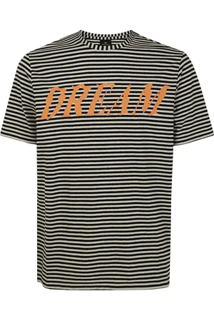 Paul Smith Tops, Heren, Grijs, XL, Gestreept T-shirt droom Regular Fit