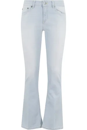 Dondup Jeans, Dames, Blauw, W26, Katoen, Lichtblauwe Trombetta Jeans