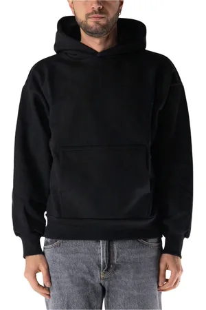 Garment Workshop Sweatshirts & Hoodies, Heren, Zwart, M, Klassieke Geborduurde Logo Hoodie