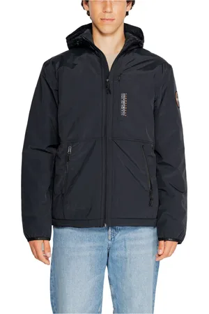 Napapijri Jassen, Heren, Zwart, S, Winterjas Collectie: Herfst/Winter