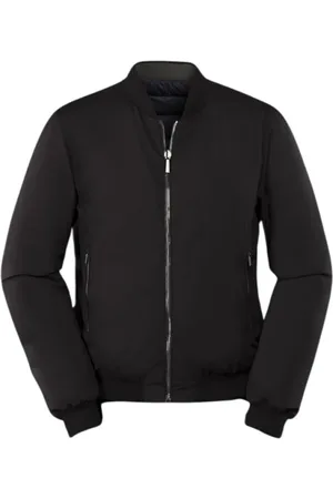 MOORER Jassen, Heren, Zwart, M, Omkeerbare Acqua Bomberjas