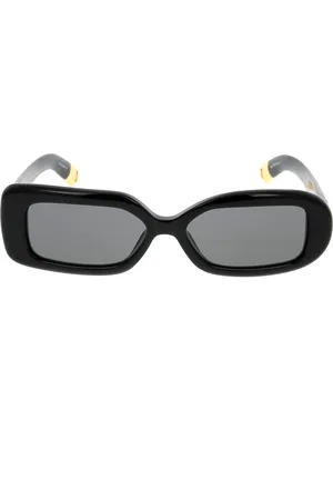 Jacquemus Accessoires, unisex, Zwart, ONE Size, Stijlvolle Zonnebril voor Zonnige Dagen
