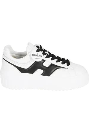 Hogan Schoenen, Dames, Wit, 38 EU, Wol, Gestreepte Sneakers