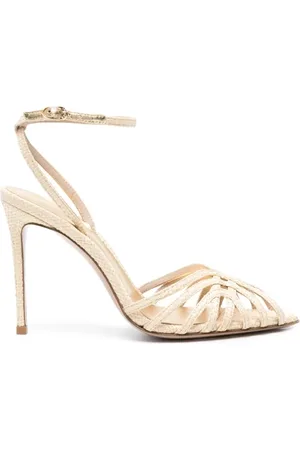 LE SILLA Schoenen, Dames, Geel, 38 1/2 EU, Leer, Bruin Natuurlijke vezels Geitenleer Schoenen