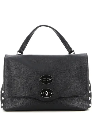 Zanellato Tassen, Dames, Zwart, ONE Size, Leer, Klassieke leren schoudertas zwart