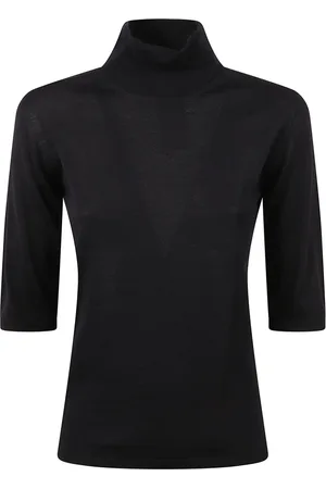 Max Mara Truien, Dames, Blauw, S, Stijlvolle Cecina Sweaters