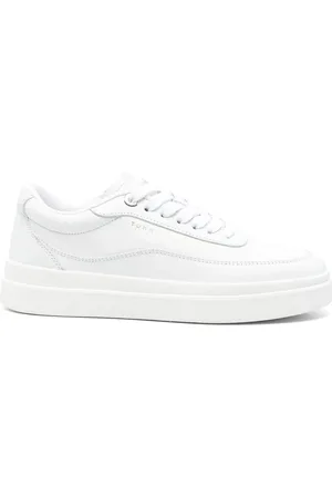 Tommy Hilfiger Schoenen, Dames, Wit, 39 EU, Polyester, Moderne Court Sneaker