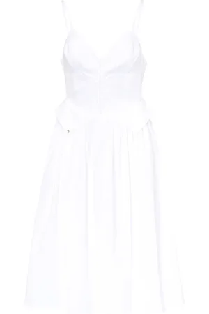 Elisabetta Franchi Kleedjes, Dames, Wit, S, Elegante Jurk Ab 75252E2-360