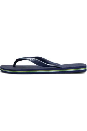 Havaianas Schoenen, Heren, Blauw, 41 EU, Brazil Logo Slippers