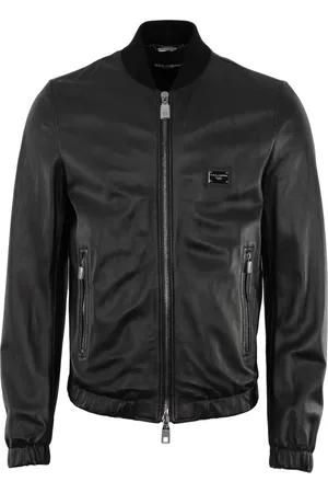 Dolce & Gabbana Jassen, Heren, Zwart, M, Dg Essentials