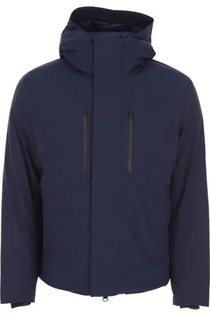 save the duck Jassen, Heren, Blauw, 2Xl, Cesar Blauw/Zwart Jas