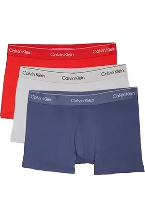 Calvin Klein Ondergoed, Heren, Veelkleurig, L, Katoen, Katoen Stretch Boxers Pak