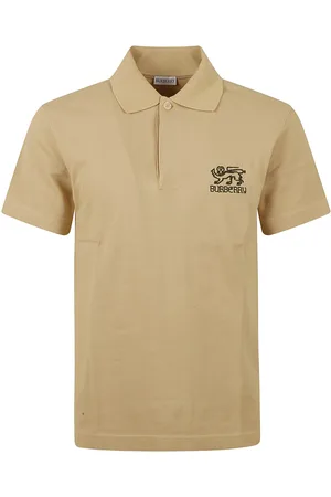 Burberry Tops, Heren, Bruin, M, Stijlvolle T-shirts en Polos