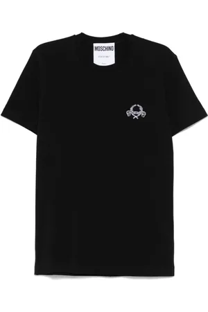 Moschino Tops, Heren, Zwart, M, Stijlvolle Tops voor Mannen