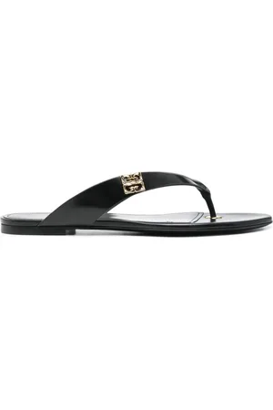 Givenchy Schoenen, Dames, Zwart, 37 EU, Zwarte Teenslippers