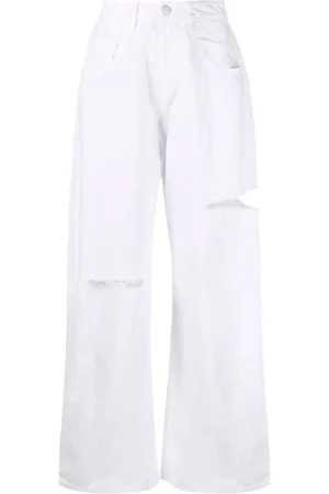 Icon Denim Broeken, Dames, Wit, W26, Denim, Witte Denim Jeans