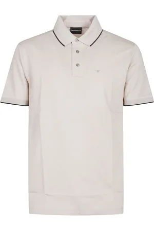 Emporio Armani Tops, Heren, , S, Klassieke Polo Shirt