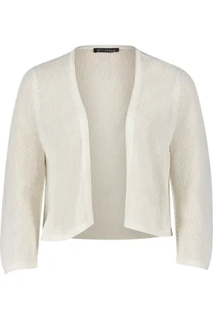 Betty Barclay Truien, Dames, Wit, S, Zomerse cardigan met losse pasvorm