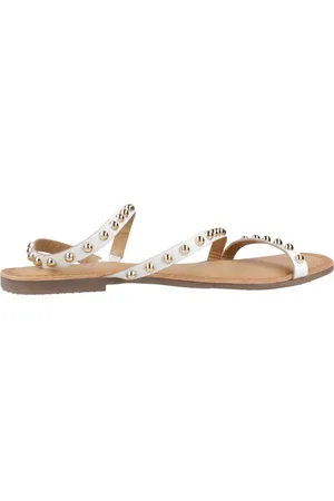 Gioseppo Schoenen, Dames, Wit, 37 EU, Platte sandalen voor vrouwen