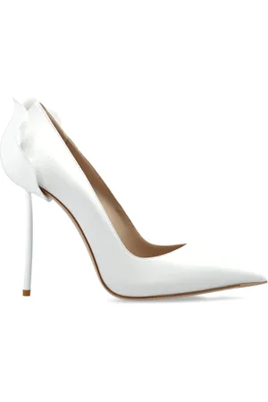 LE SILLA Schoenen, Dames, Wit, 41 EU, Leer, Schoenen Yacht type loafers
