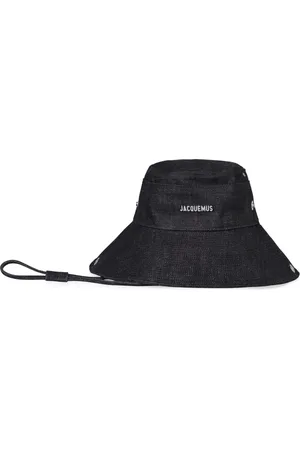 Jacquemus Accessoires, Heren, Blauw, 60 CM, Katoen, Verstelbare Katoenen Bucket Hoed
