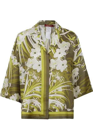 Max Mara Blouses & Shirts, Dames, Veelkleurig, M, Stijlvolle Blouse voor Vrouwen