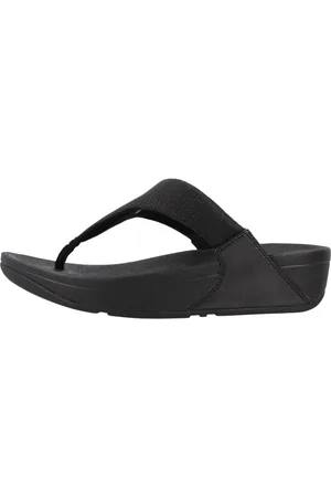 FitFlop Schoenen, Dames, Zwart, 39 EU, Shimmerlux Teen Slipper
