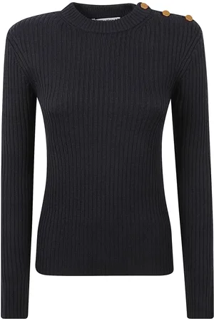 Max Mara Truien, Dames, Blauw, M, Lari Sweaters voor vrouwen