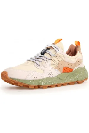 Flower Mountain Schoenen, Heren, Veelkleurig, 43 EU, Suède, Multikleur Suède Sneakers
