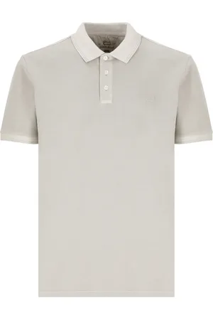 Woolrich Tops, Heren, , L, Katoen, Katoenen Poloshirt met Logo