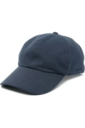 ZANONE Accessoires, Heren, Blauw, ONE Size, Katoen, Blauw Katoen Binnen Voering Secundaire Voering