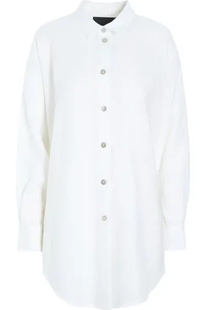 Bitte Kai Rand Blouses & Shirts, Dames, Wit, M, Linnen, Shirts