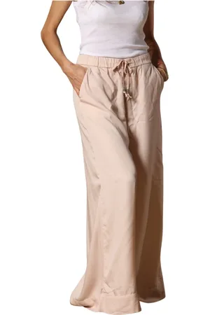 Masons Broeken, Dames, Roze, 3Xs, Chino-broek met relaxte pasvorm Portofino
