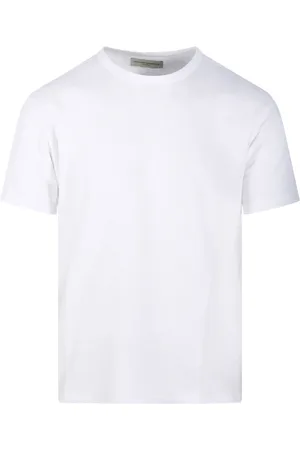 OFFICINE GENERALE Tops, Heren, Wit, M, Wit T-shirt met korte mouwen
