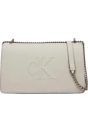 Calvin Klein Tassen, Dames, , ONE Size, Elegante Flap Chain Tas