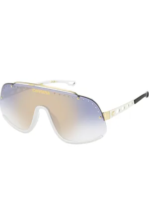 Carrera Accessoires, unisex, Zwart, L, Flaglab Zonnebril Blauw Goud