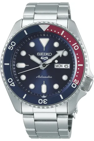 Seiko Accessoires, Dames, Grijs, ONE Size, Srpd 53K1 - 5 Sports Automatisch 3 wijzers datum