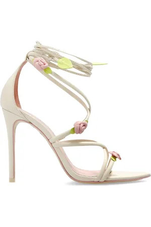 SOPHIA WEBSTER Schoenen, Dames, , 39 EU, Leer, Sandalettes met hak Rosette
