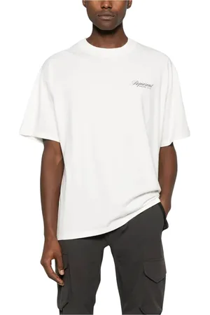 Represent Tops, Heren, Wit, L, Owners Club Script T-shirt