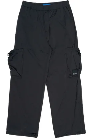 Karl Lagerfeld Broeken, Heren, Zwart, S, Nylon, Nylon broek