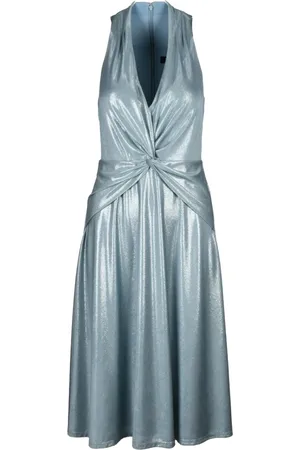 Ralph Lauren Kleedjes, Dames, Blauw, S, Polyester, Damesjurk