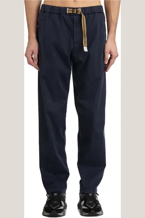 White Sand Broeken, Heren, Blauw, XL, Katoen, Katoenen en Lyocell Broek