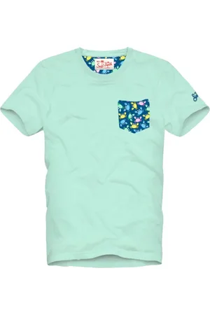 MC2 SAINT BARTH Tops, Heren, Groen, XL, Stijlvolle T-shirts en Polos