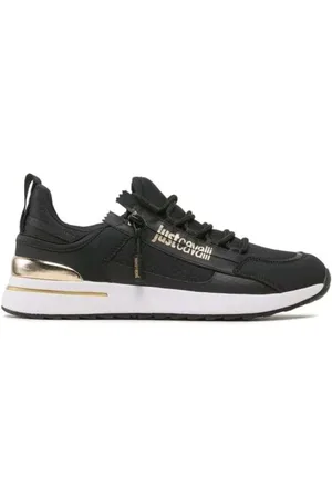 Roberto Cavalli Schoenen, Heren, Zwart, 44 EU, Casual Sneakers voor dagelijks gebruik