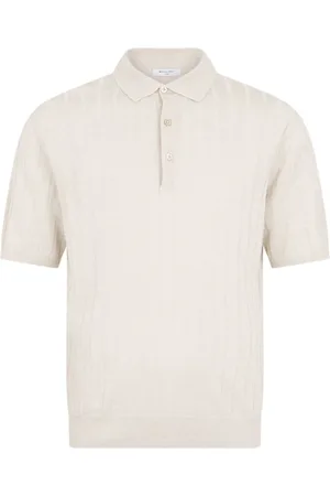 Boglioli Truien, Heren, , XL, Katoen, Linnen Katoen Polo Sweater