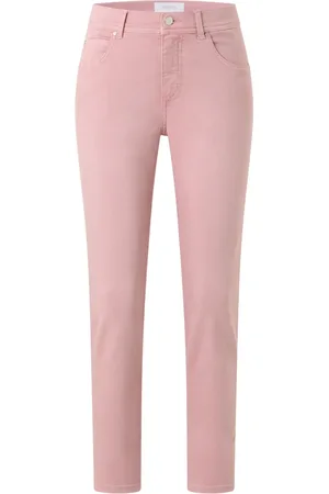 Angels Broeken, Dames, Roze, M, Elegante Bloemenjurk