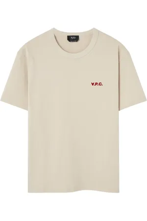 A.P.C. Tops, Heren, , S, Logo Miniatuur Shirt