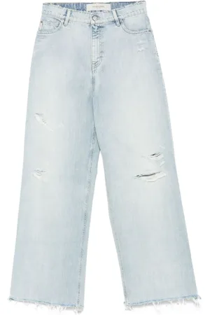 Golden Goose Jeans, Dames, Blauw, W25, Heldere Blauwe Jeans