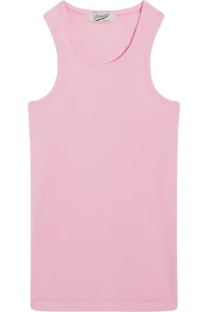 PENCE Tops, Dames, Roze, M, Katoen, Ademende Katoenen Tanktop