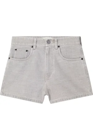 Fendi Korte broeken, Dames, Grijs, XS, Korte shorts voor een stijlvolle uitstraling